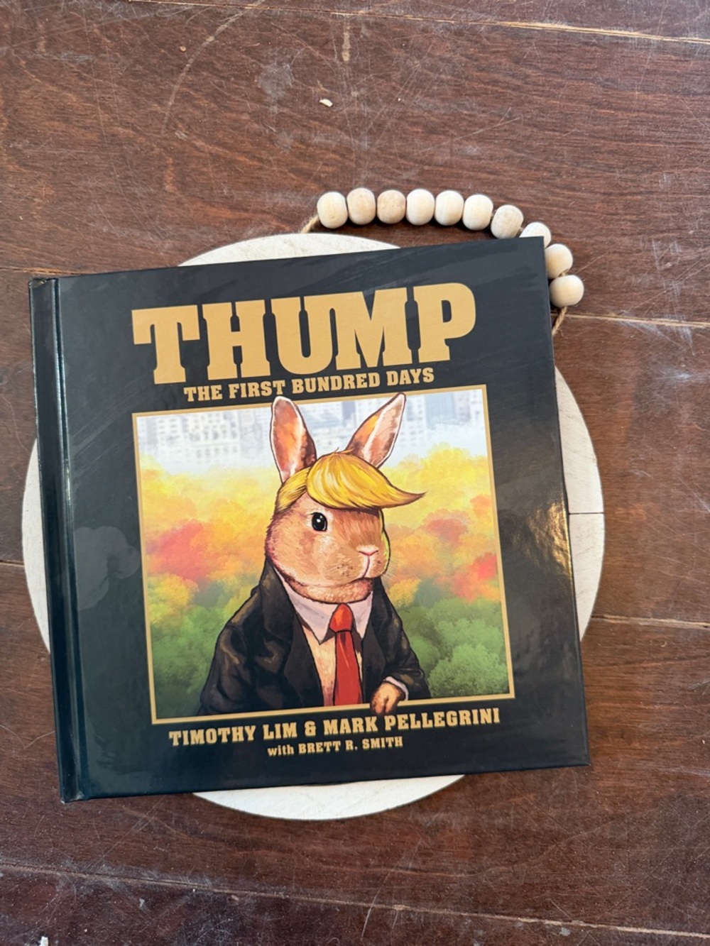 Thump: The First Bundred Days Hardcover Book by - Black Cover